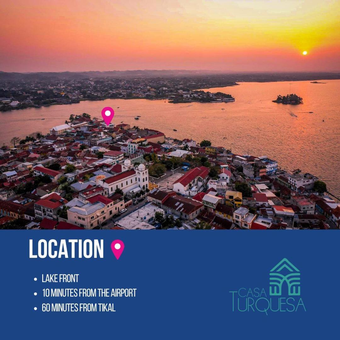 Hotel Casa Turquesa Флорес Экстерьер фото